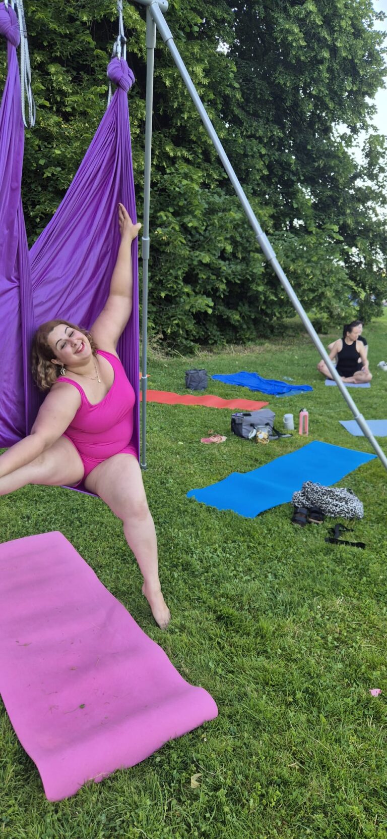 Why Women Around the World Are Falling in Love With Aerial Yoga Communities