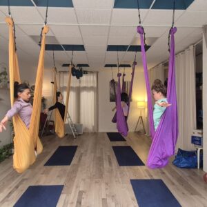Why Aerial Yoga Is Not Just Exercise — It’s Brain Protection