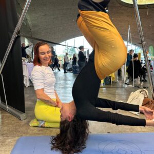 How Aerial Yoga Helps With Back Pain (When Done Correctly)
